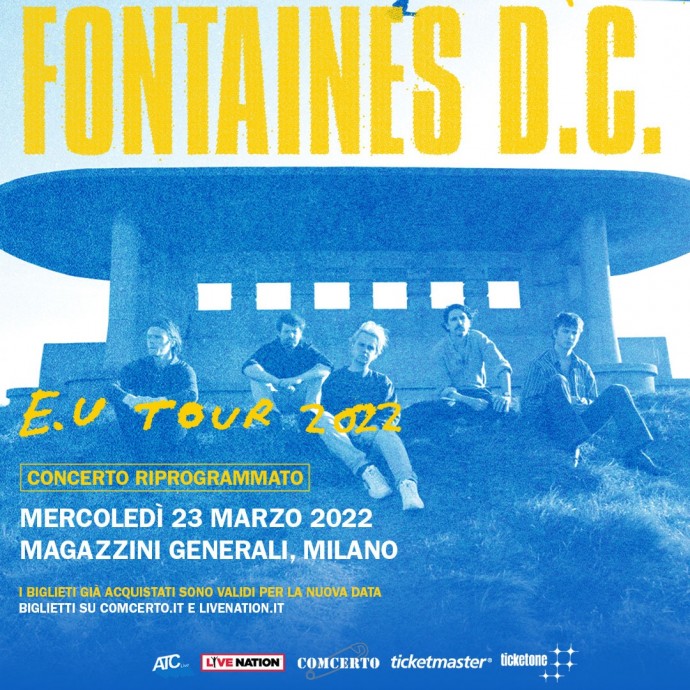 Fontaines D.C. a Milano - Concerto rinviato al 2022
